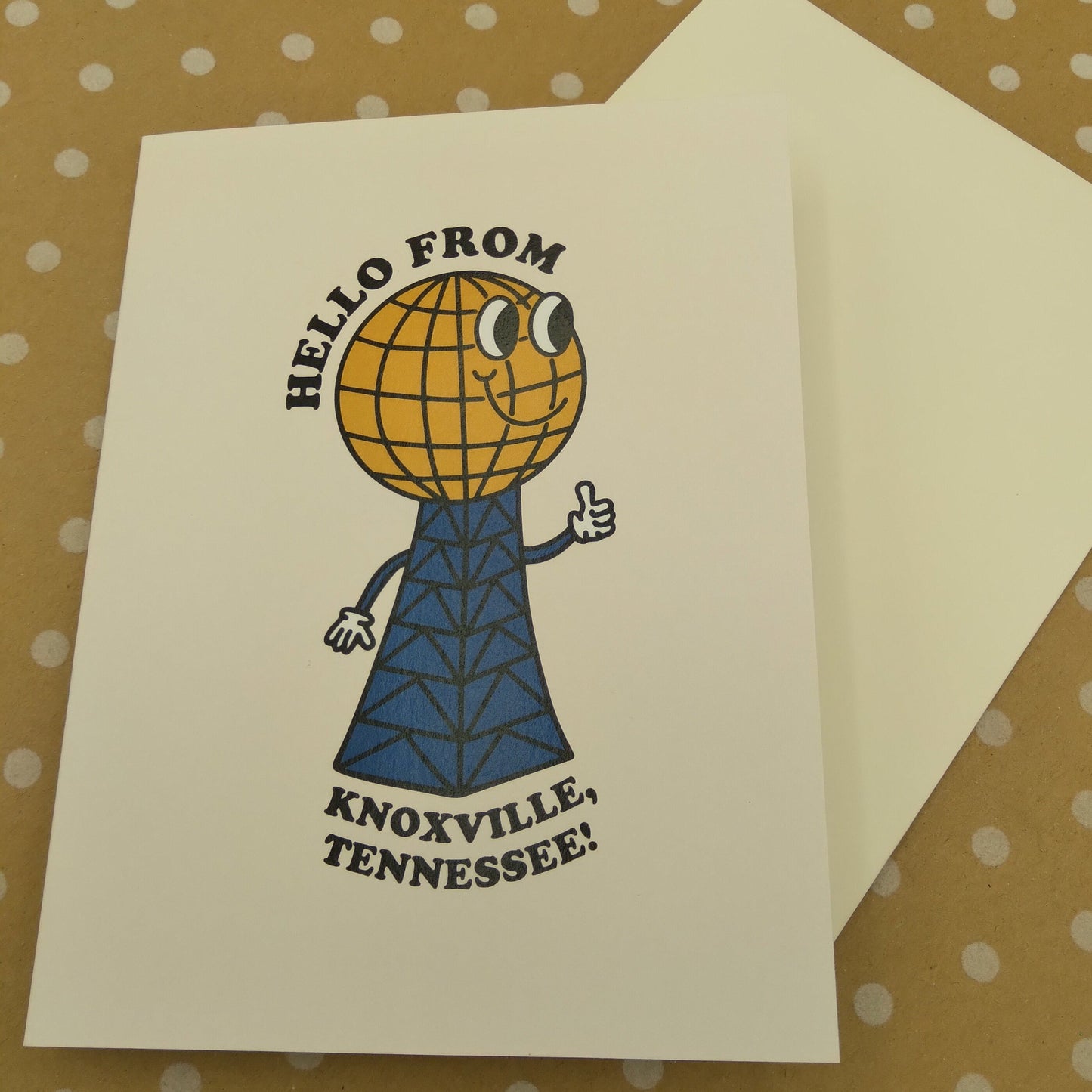 Retro Sunsphere Greeting Card