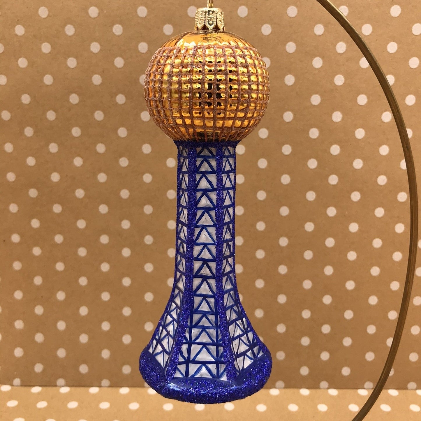 Sunsphere Ornament 1982 Version (Blue Base)