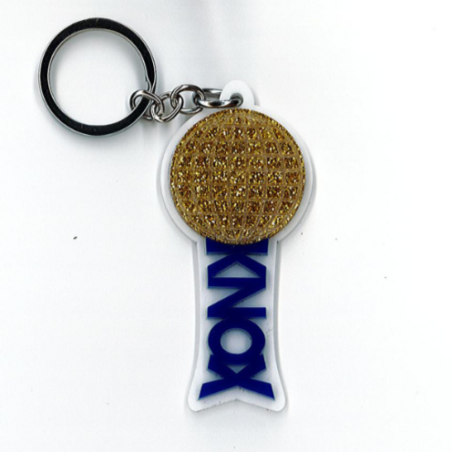 Sunsphere Glitter Keychain