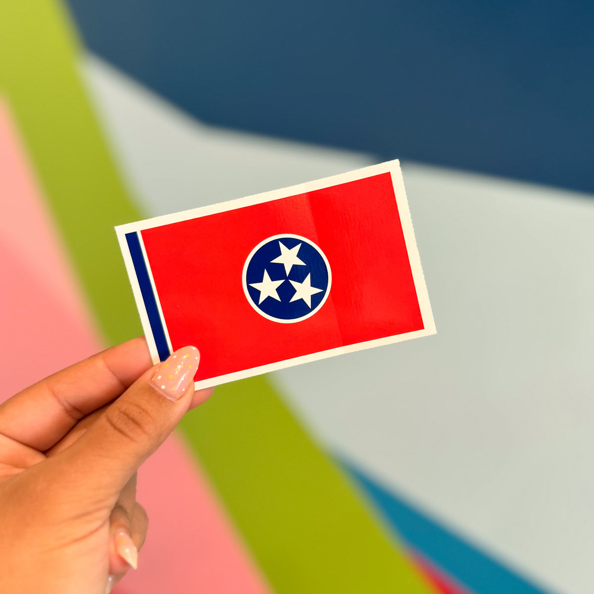 TN State Flag Sticker