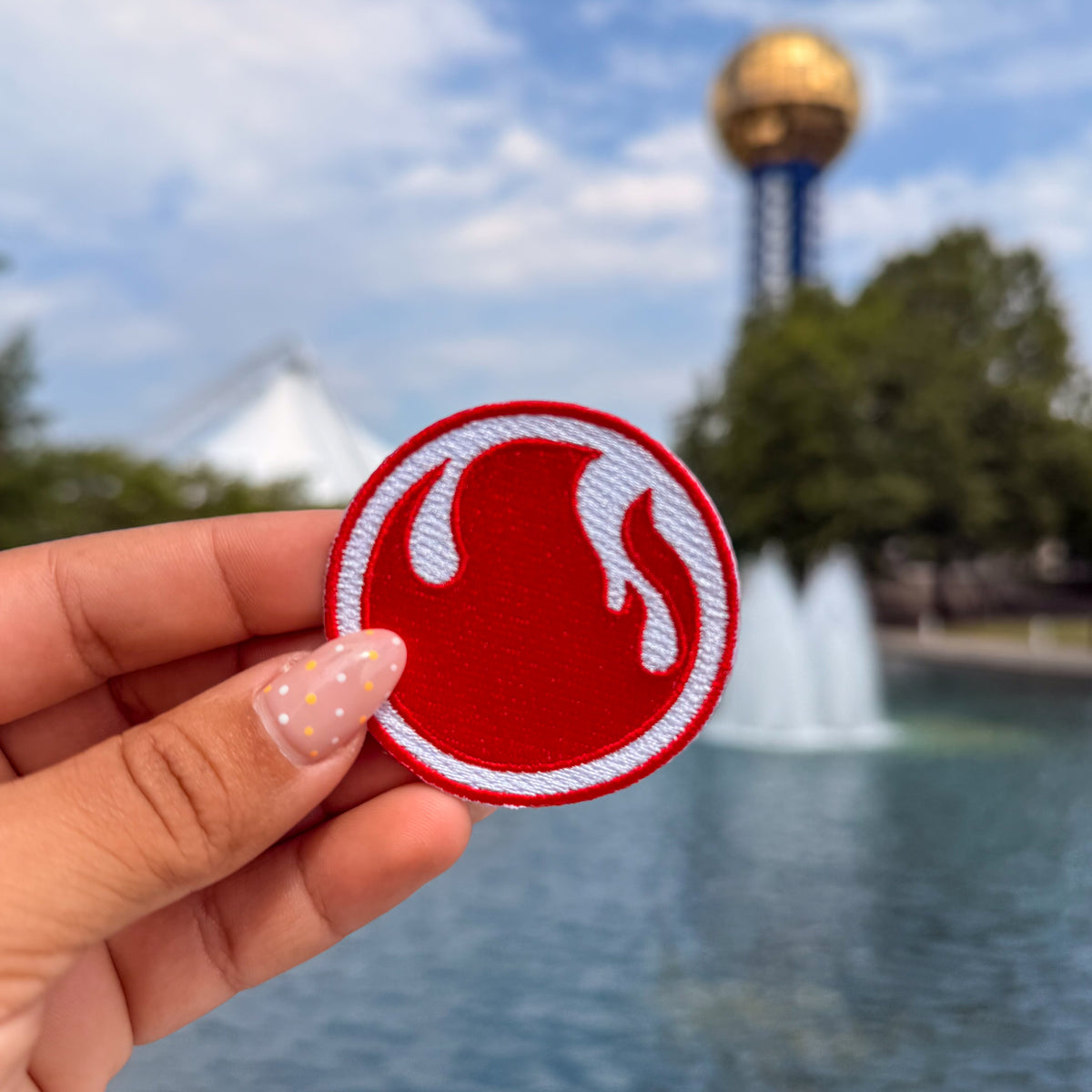 World's Fair Flame Patch