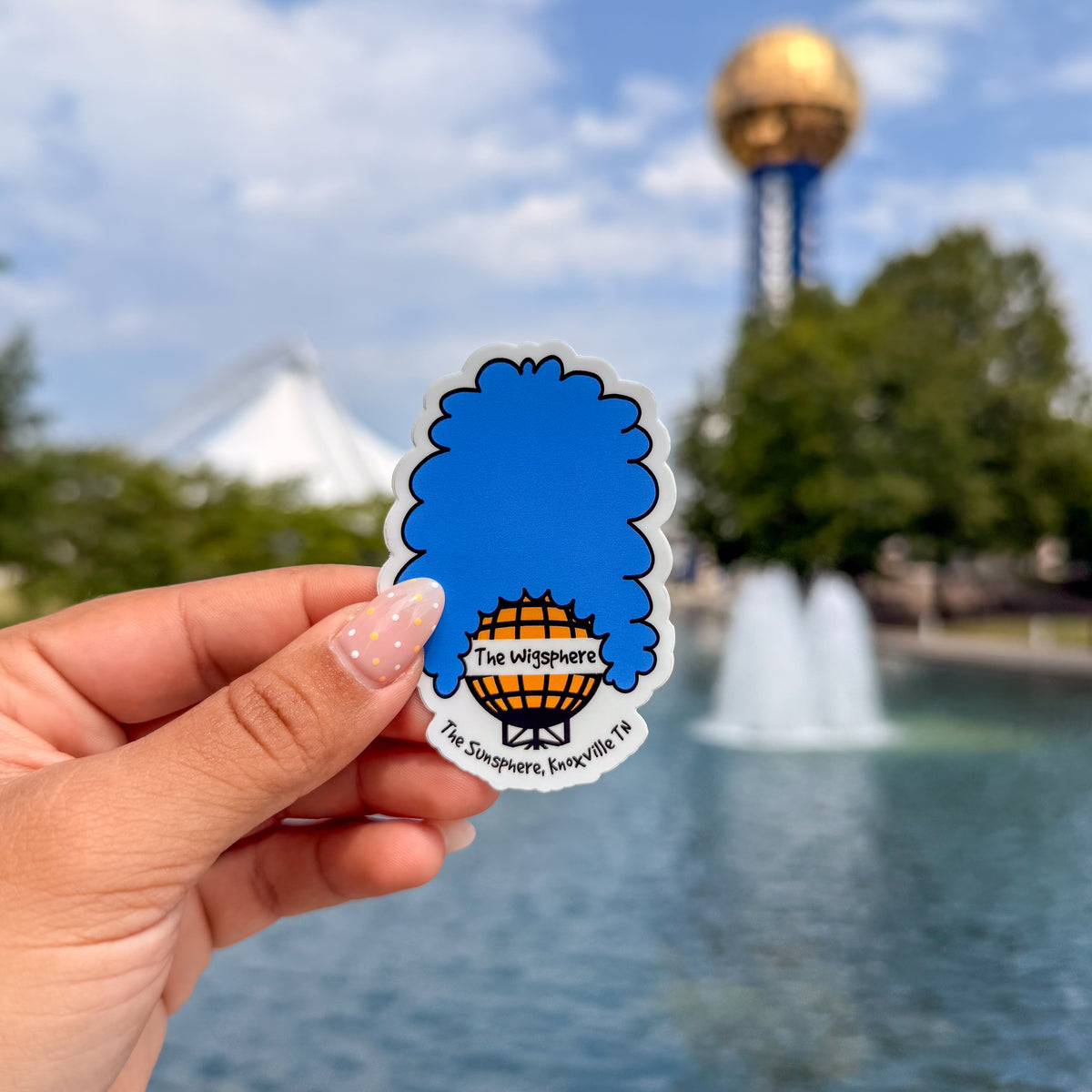 Wigsphere Sticker