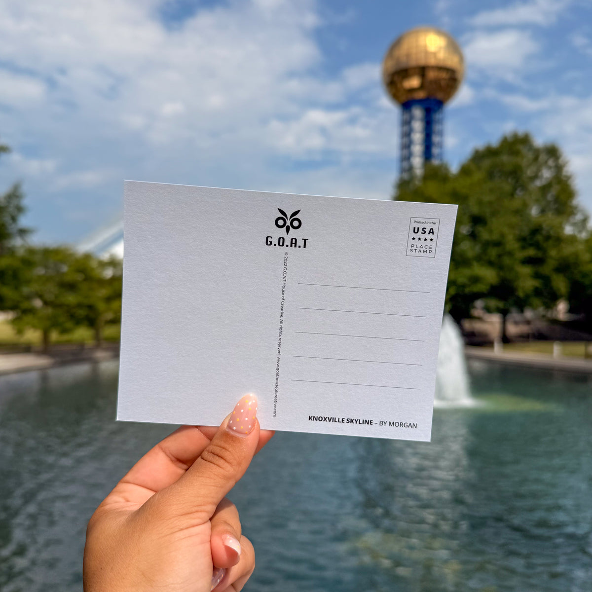 G.O.A.T. Knoxville Postcards