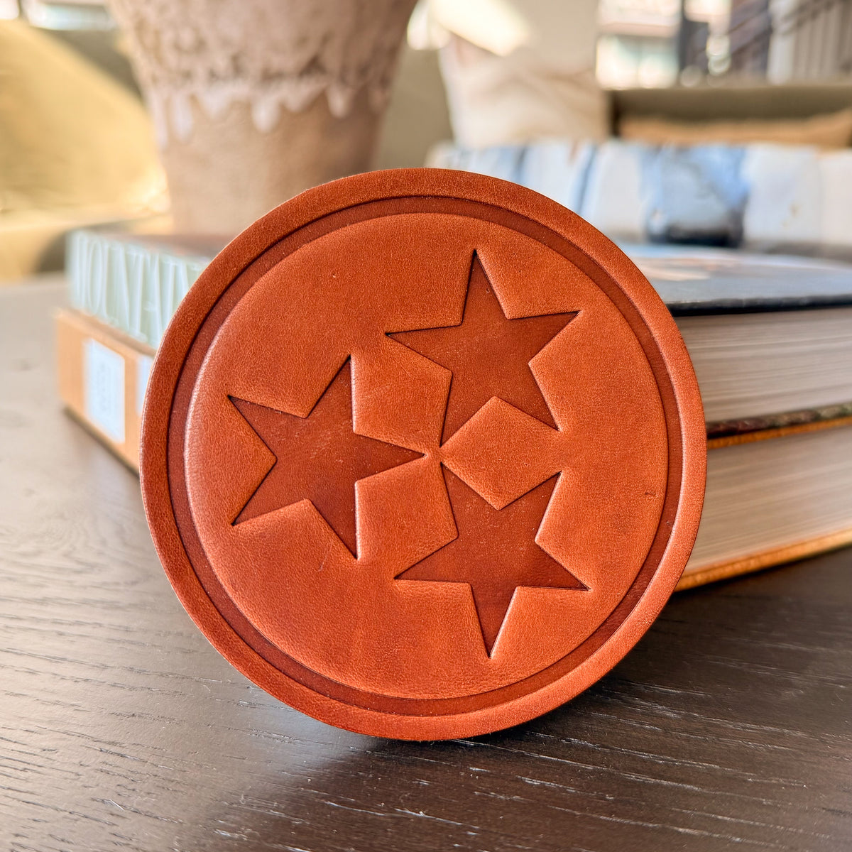 Sugarhouse Leather Coasters
