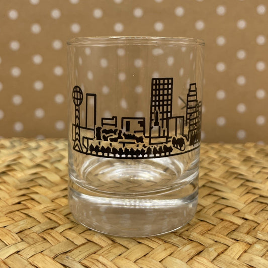 Jack's Avenue Skyline Shot Glass