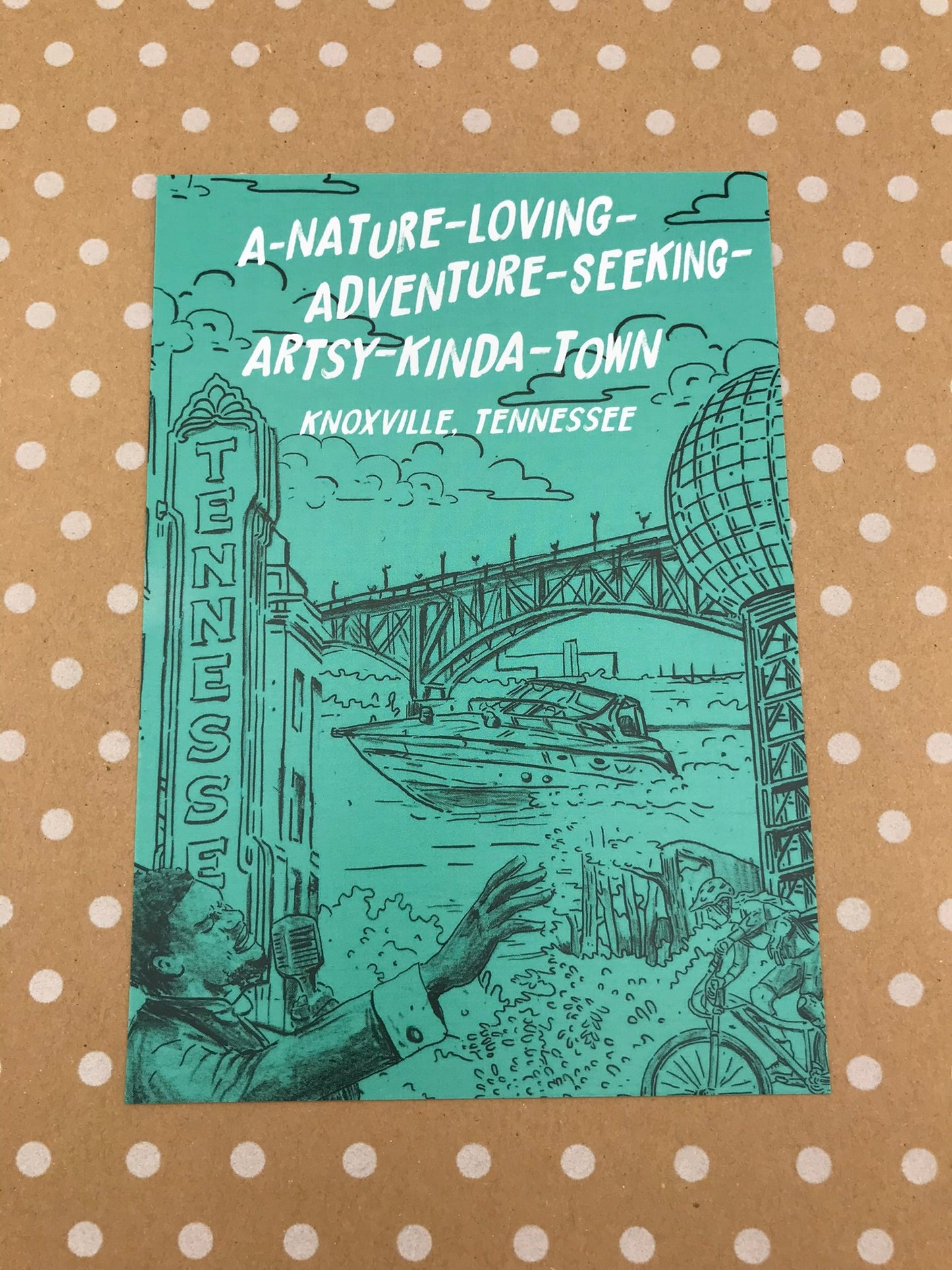 Kinda Town Postcard
