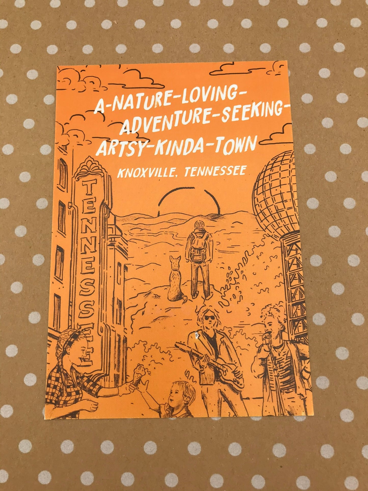 Kinda Town Postcard