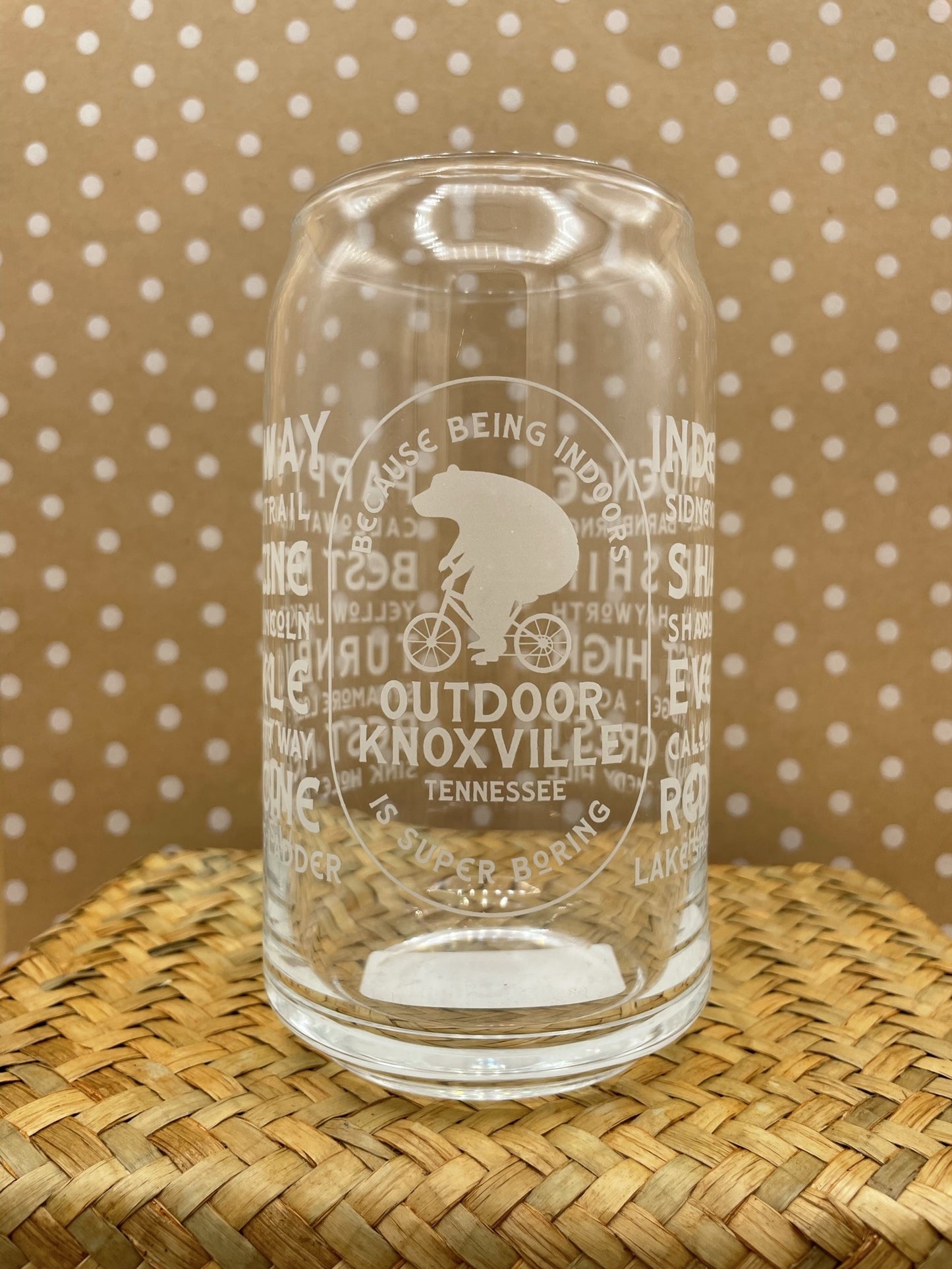 Outdoor Knoxville Glass Can