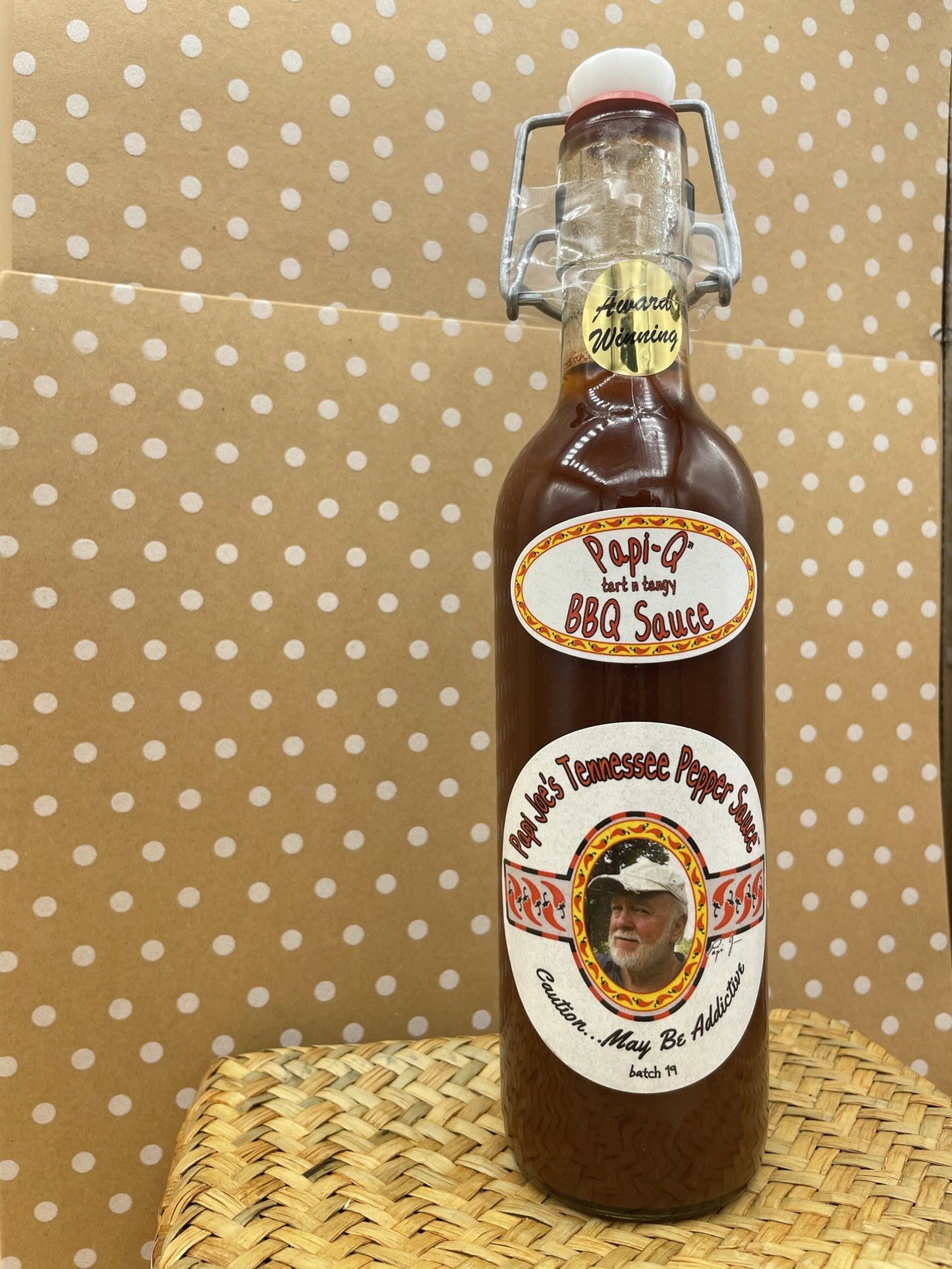Papi-Q Tart N Tangy BBQ Sauce 12 oz