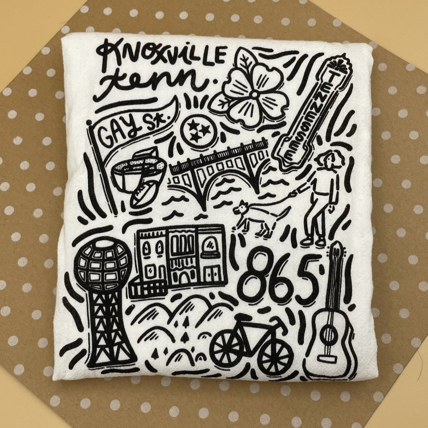 Tea Towel by Paris Woodhull