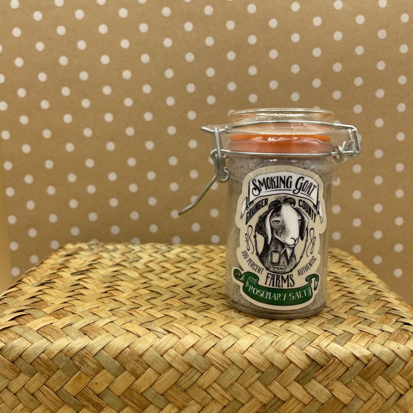 Smoking Goat Farms- Rosemary Salt – Smoked Salt