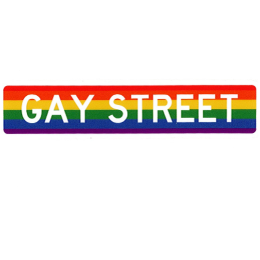 Pride Gay Street Sticker