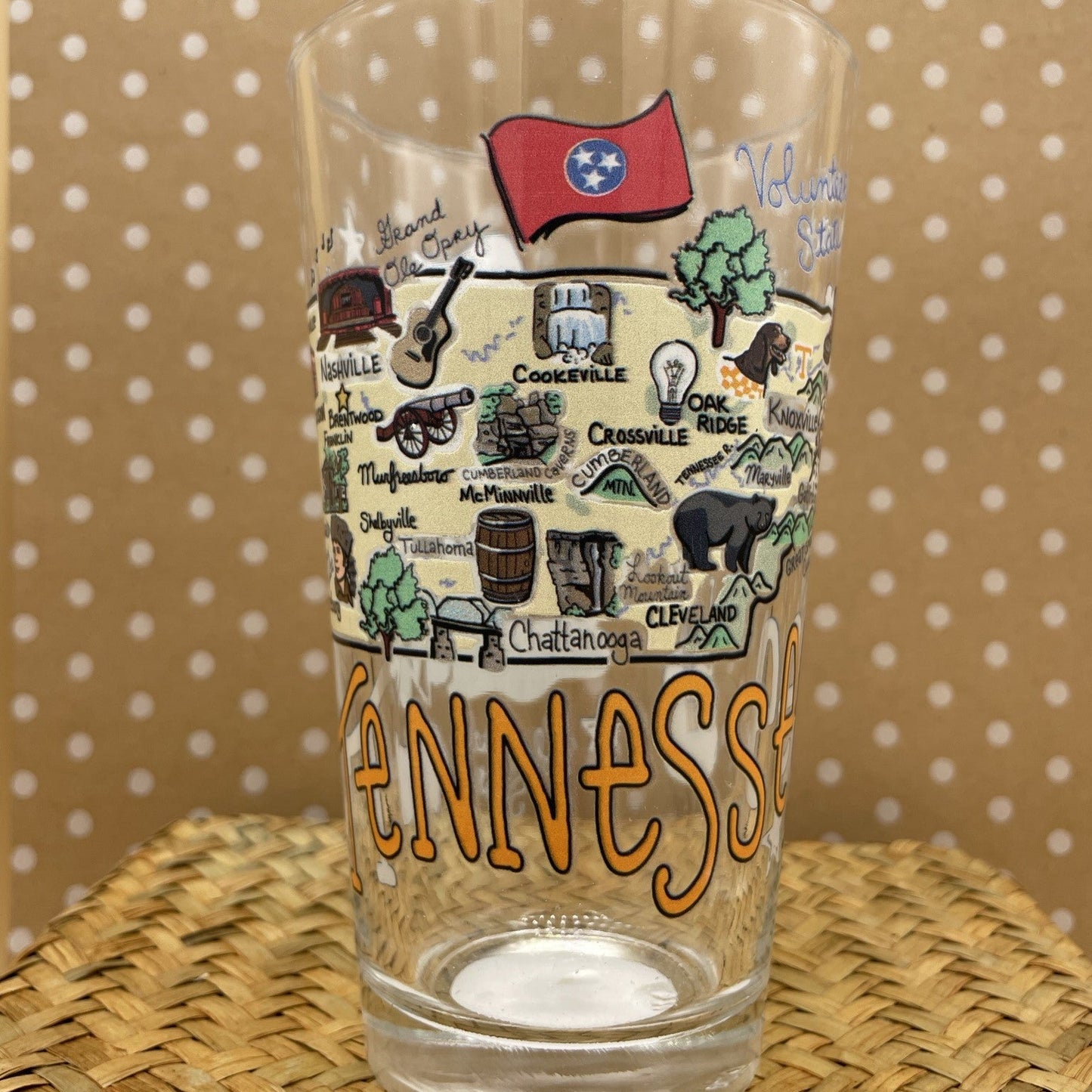Tennessee Pint Glass
