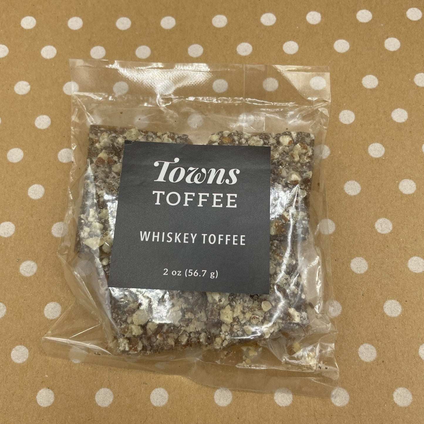 Towns Toffee- Whiskey