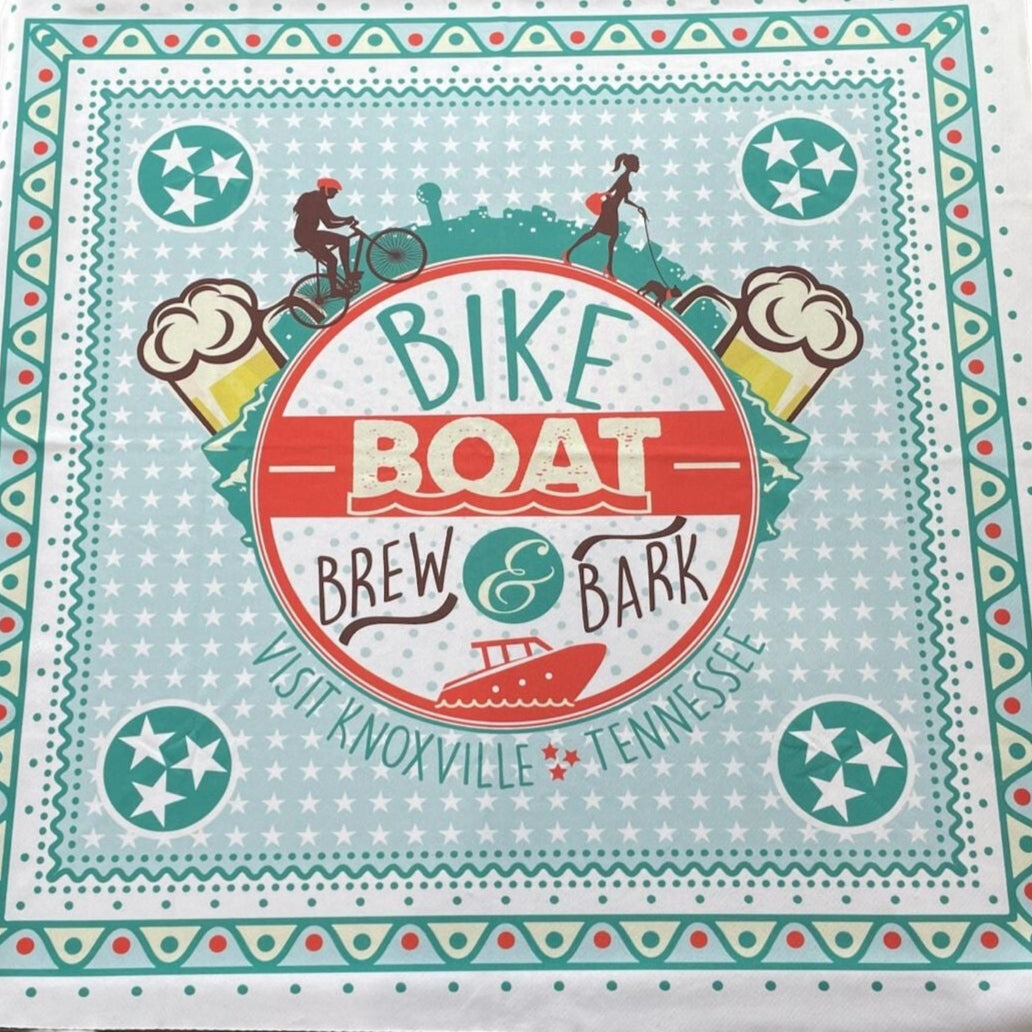 Bike Boat Brew Bark Bandana