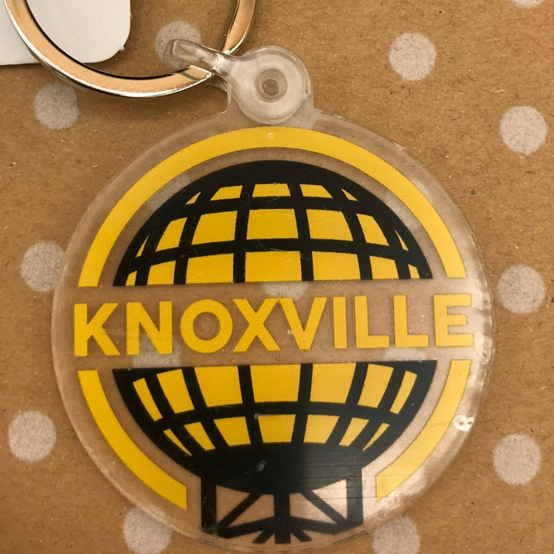Knoxville Sunsphere Globe Keychain