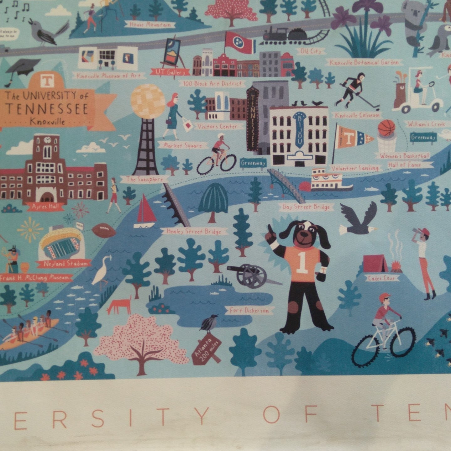 UT map poster