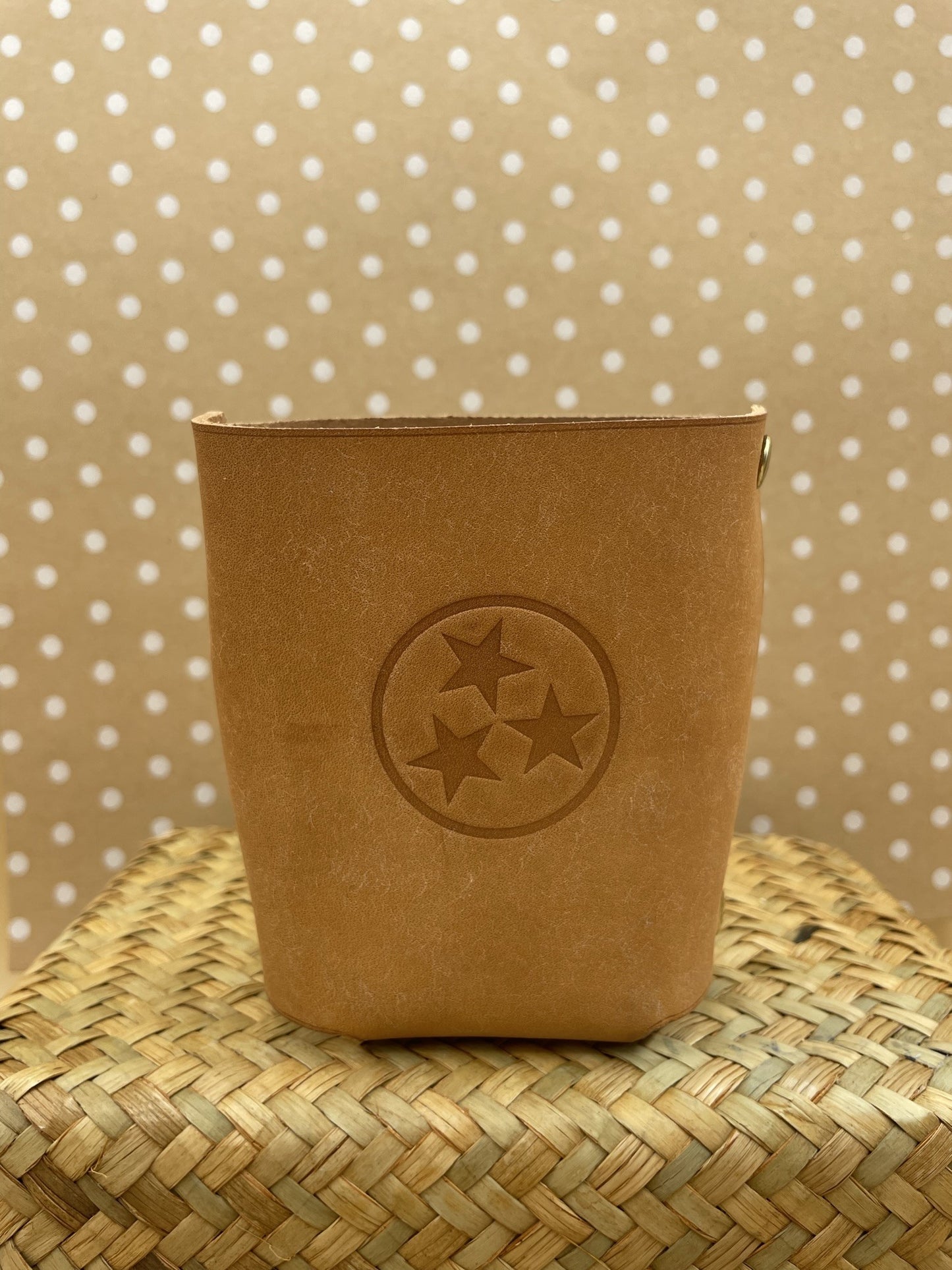 Honeymouth Leather Koozies