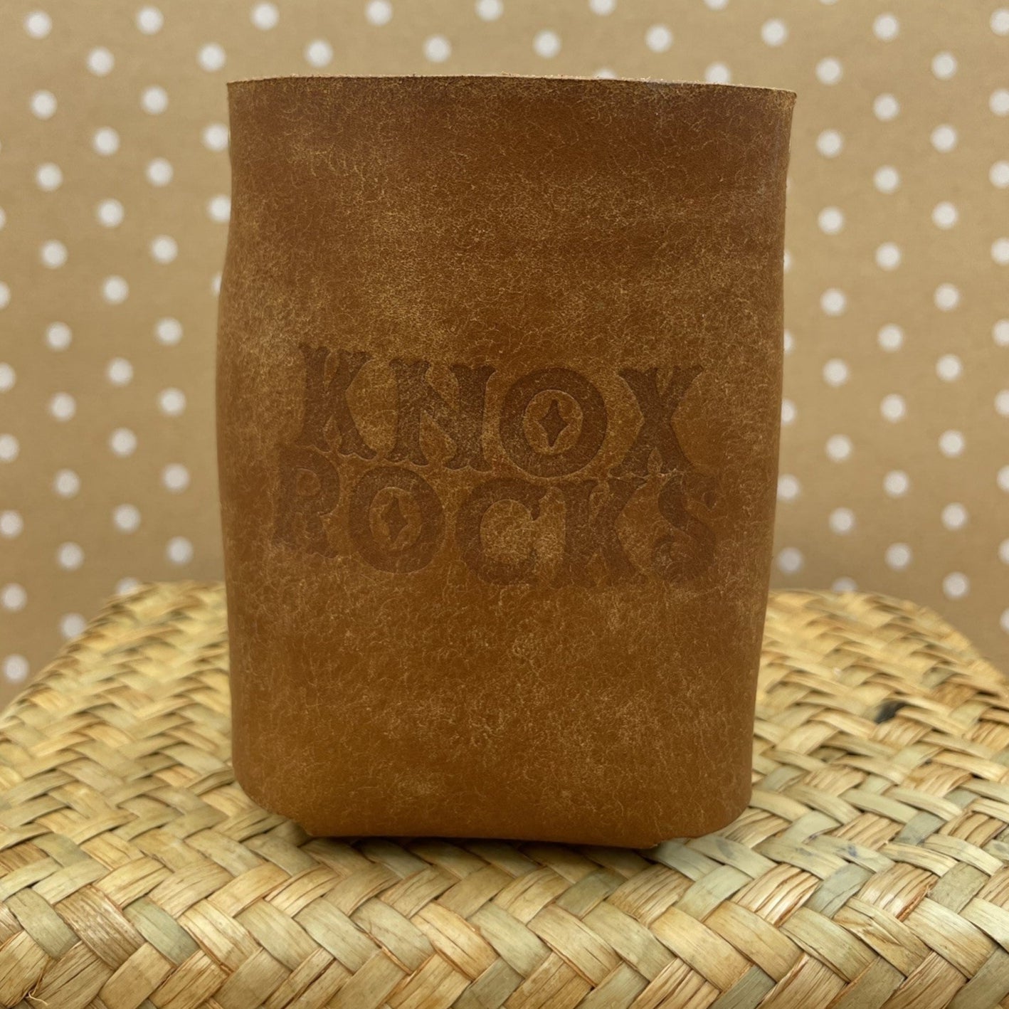 Honeymouth Leather Koozies
