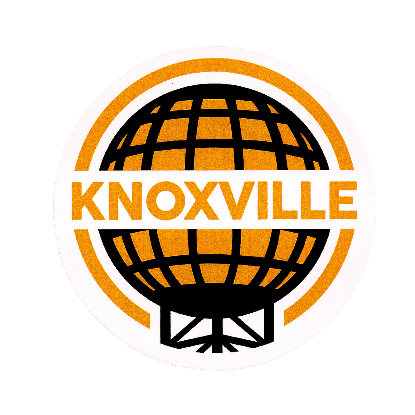 Knoxville Sunsphere Globe Sticker