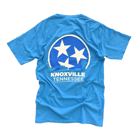 Knoxville Skyline Tri-Star T-Shirt
