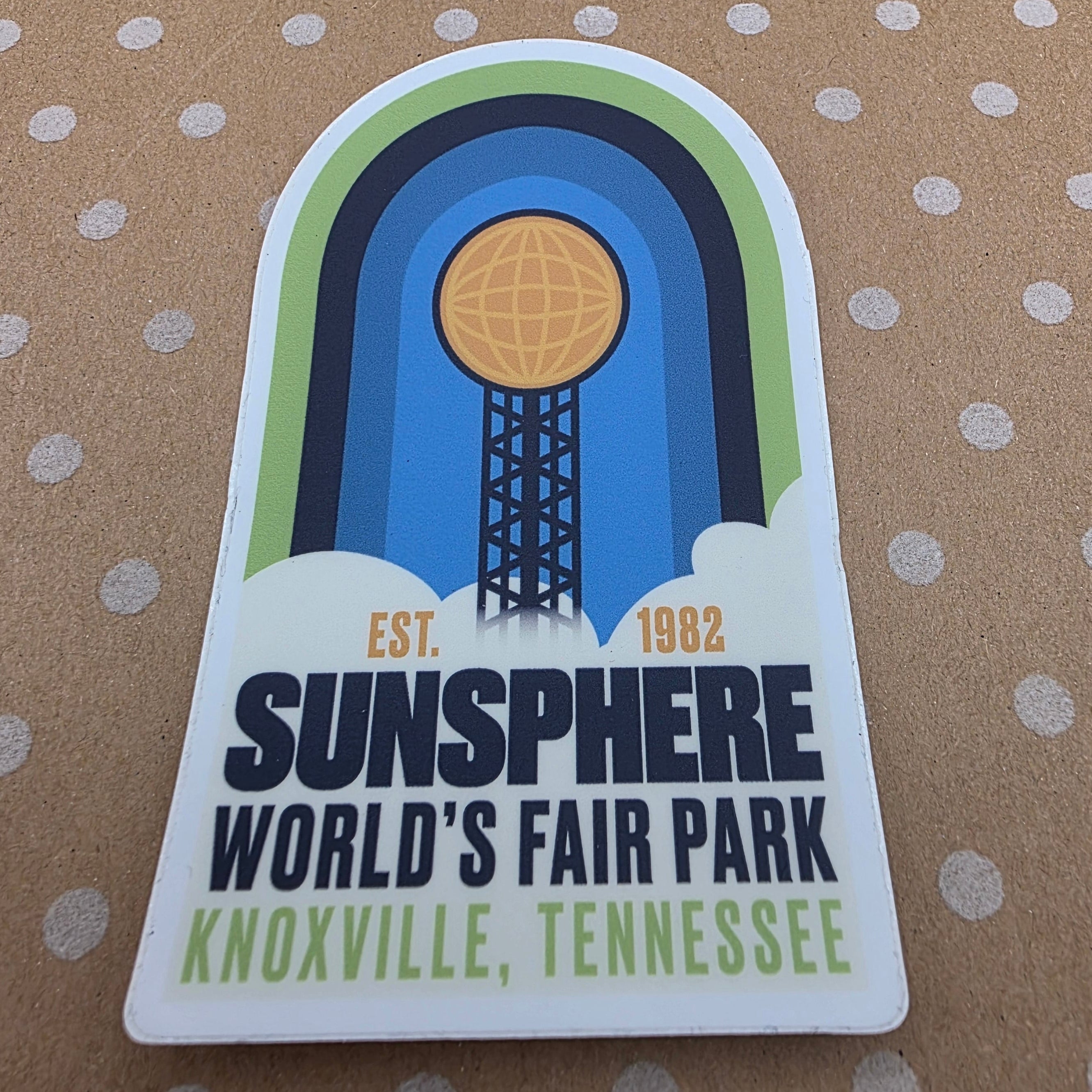 Sunsphere WFP sticker – Visit Knoxville