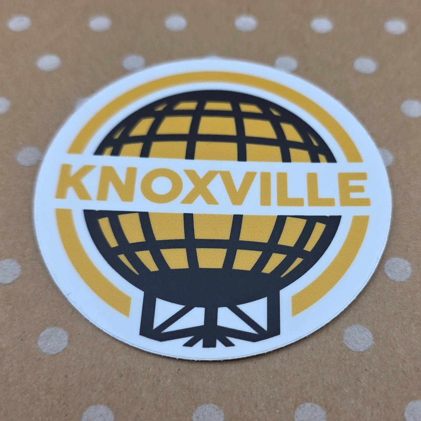 Knoxville Sunsphere Globe Sticker