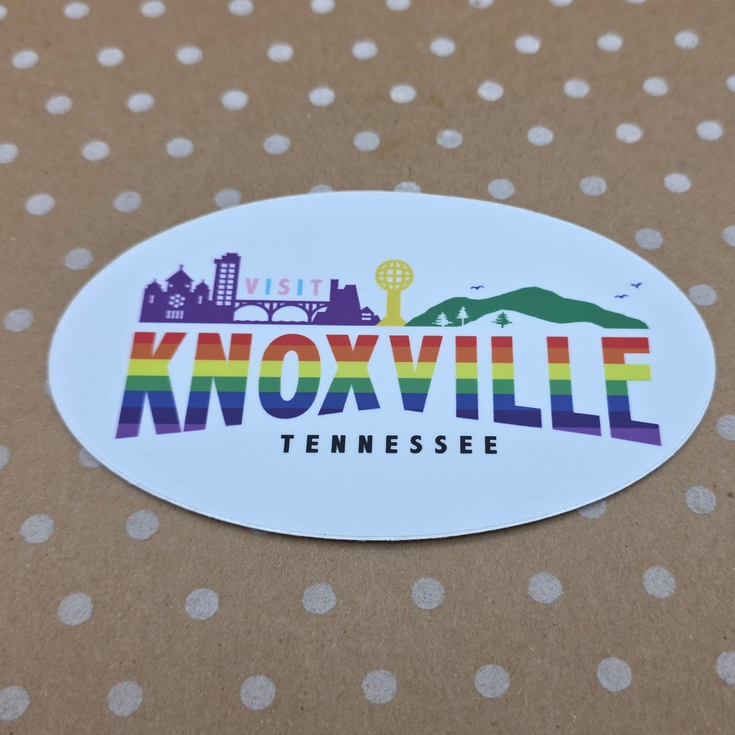 Visit Knoxville Pride Sticker