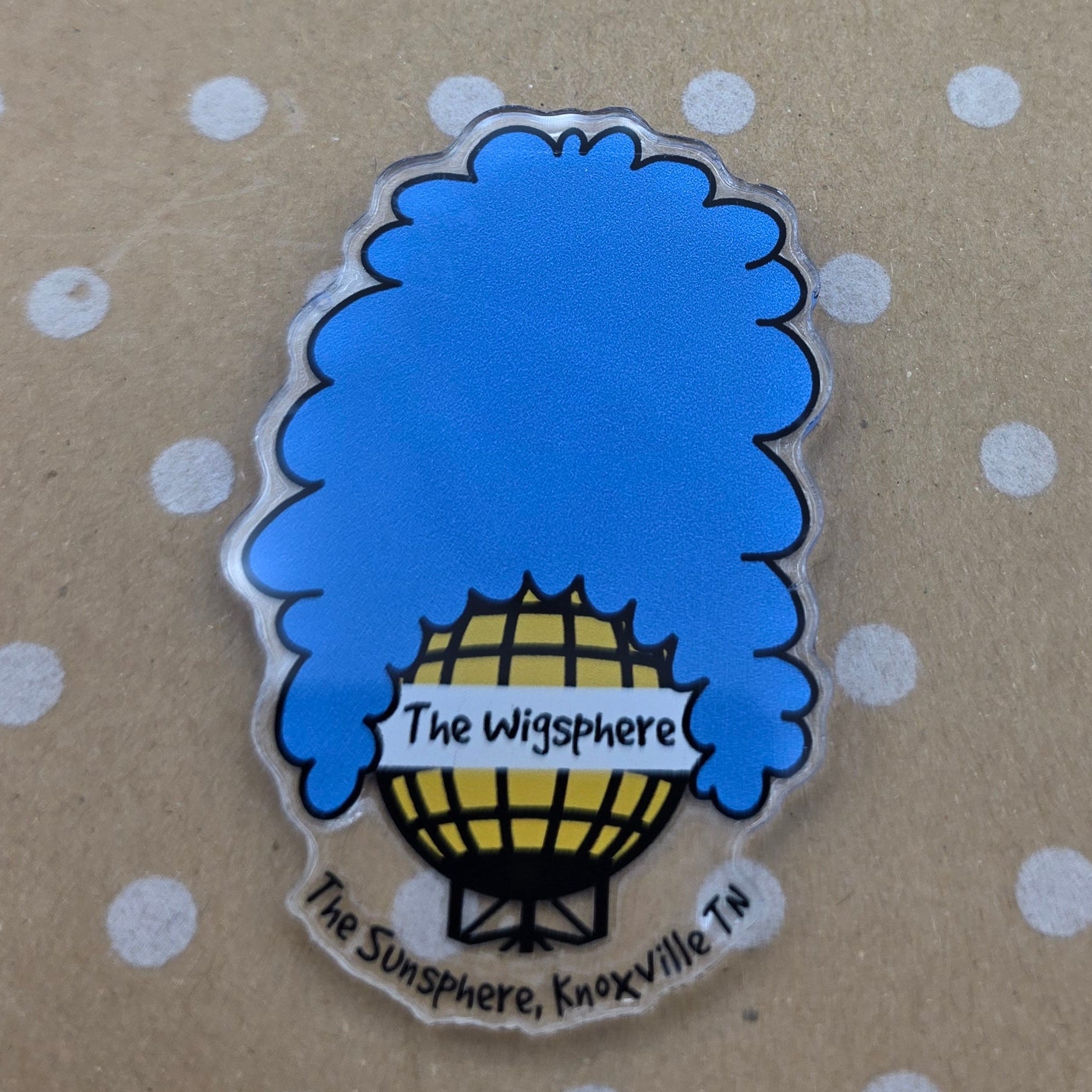 Wigsphere Magnet – Visit Knoxville