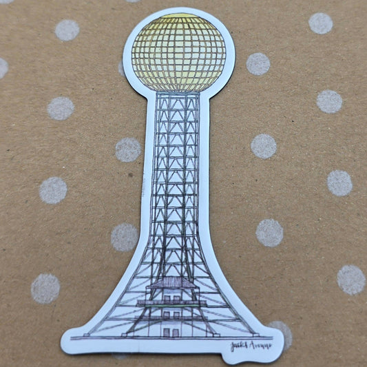 Jack's Avenue Sunsphere Magnet