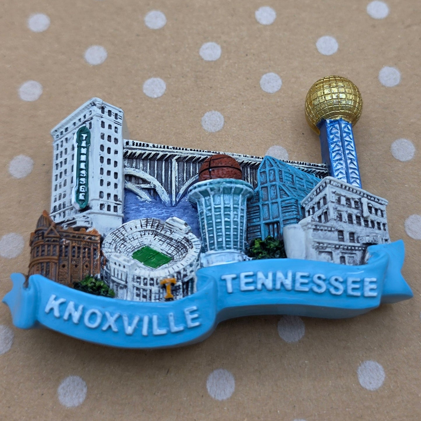 Knoxville Blue Ribbon Magnet