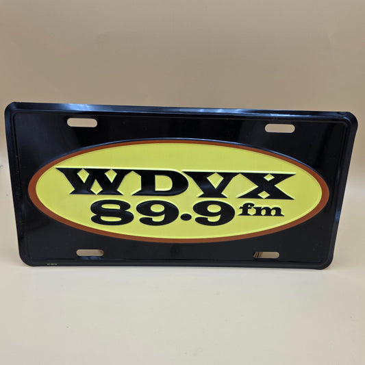 WDVX License Plate