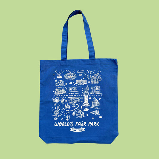 World's Fair Park Map Tote