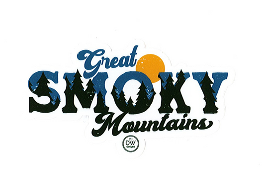 Vintage Smoky Mountain Sticker