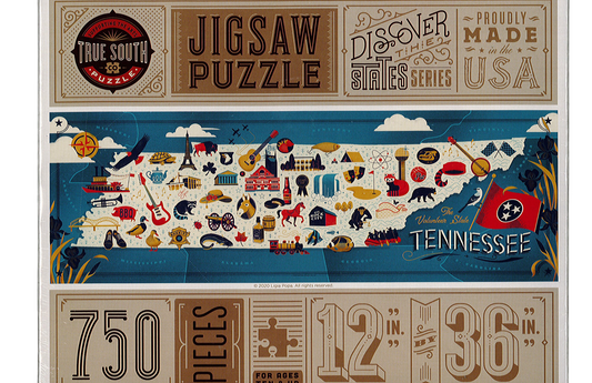 Tennessee Map Puzzle