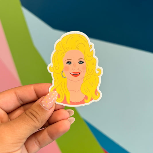 Dolly Portrait Sticker