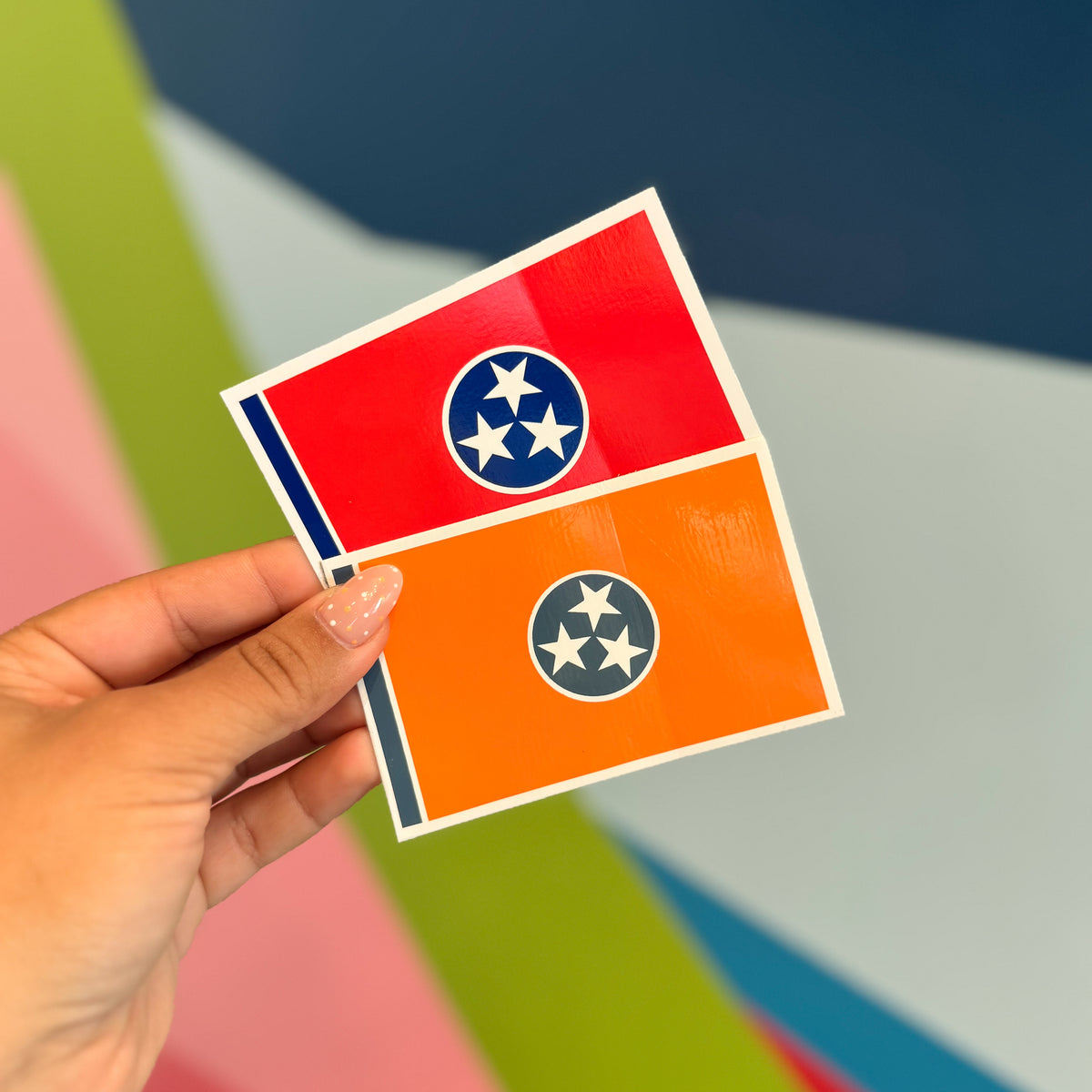 TN State Flag Sticker