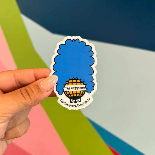 Wigsphere Sticker