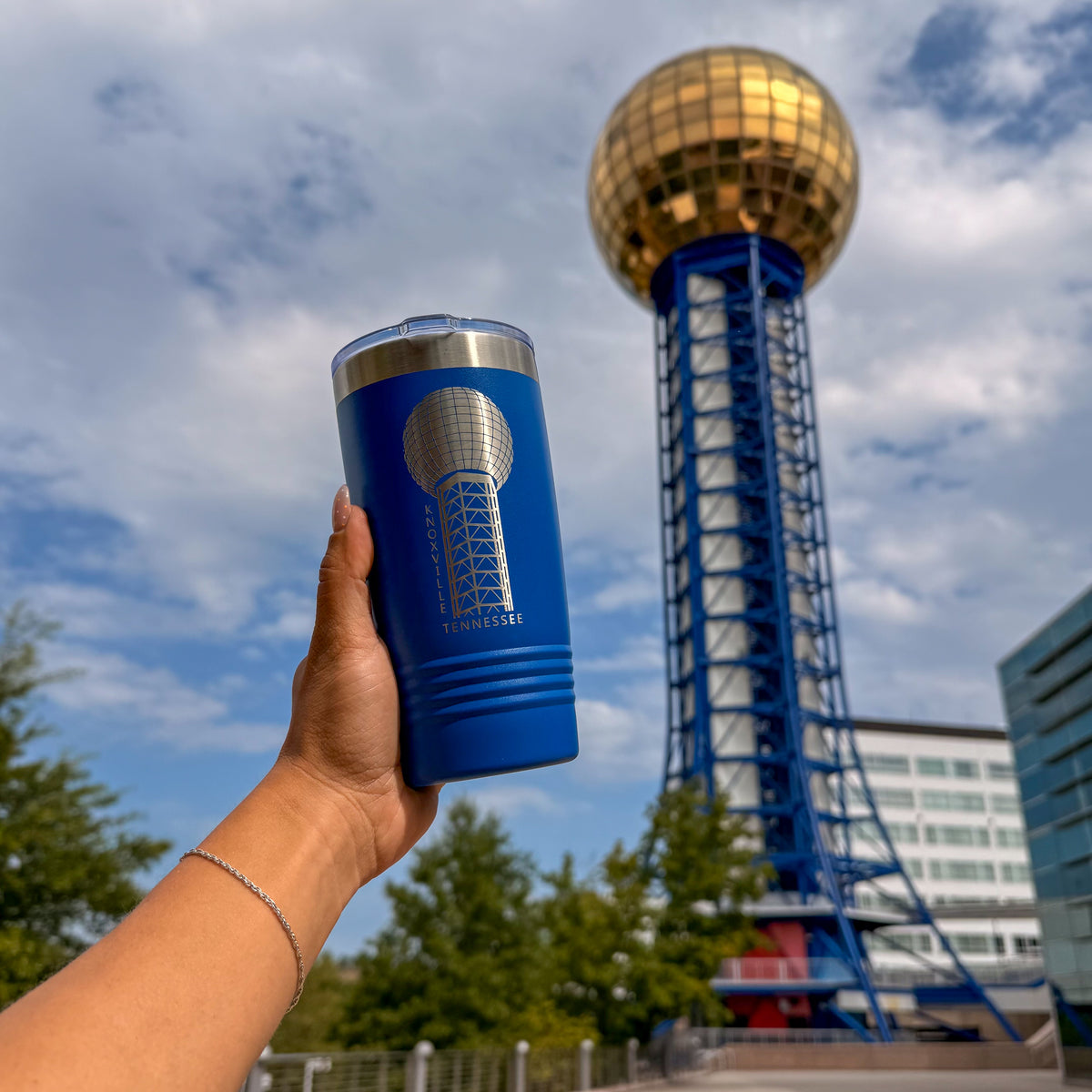 Sunsphere Blue Tumbler