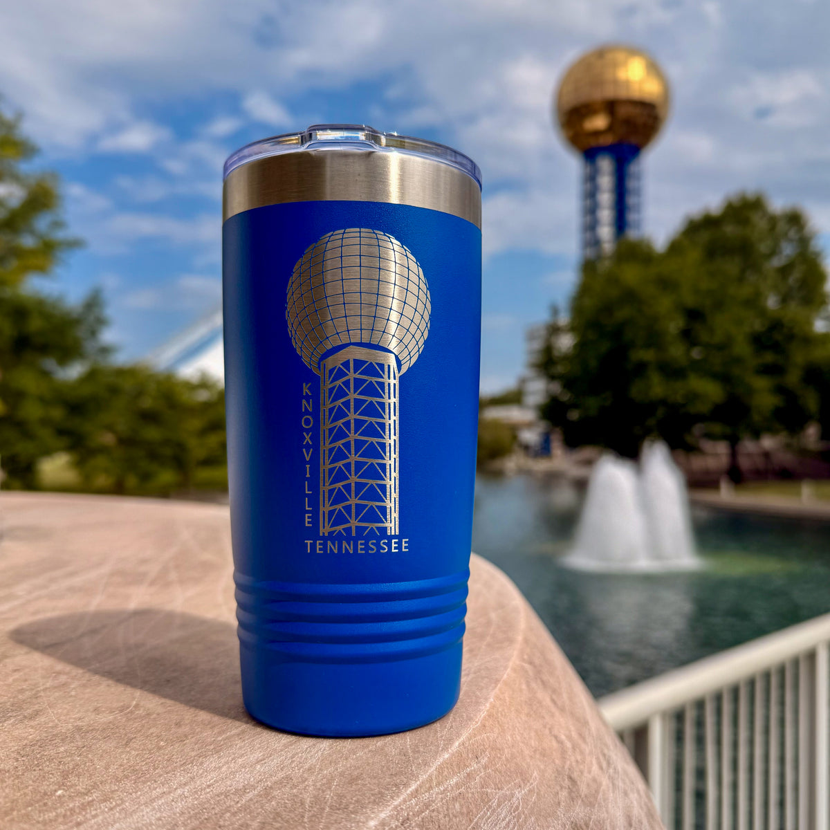 Sunsphere Blue Tumbler