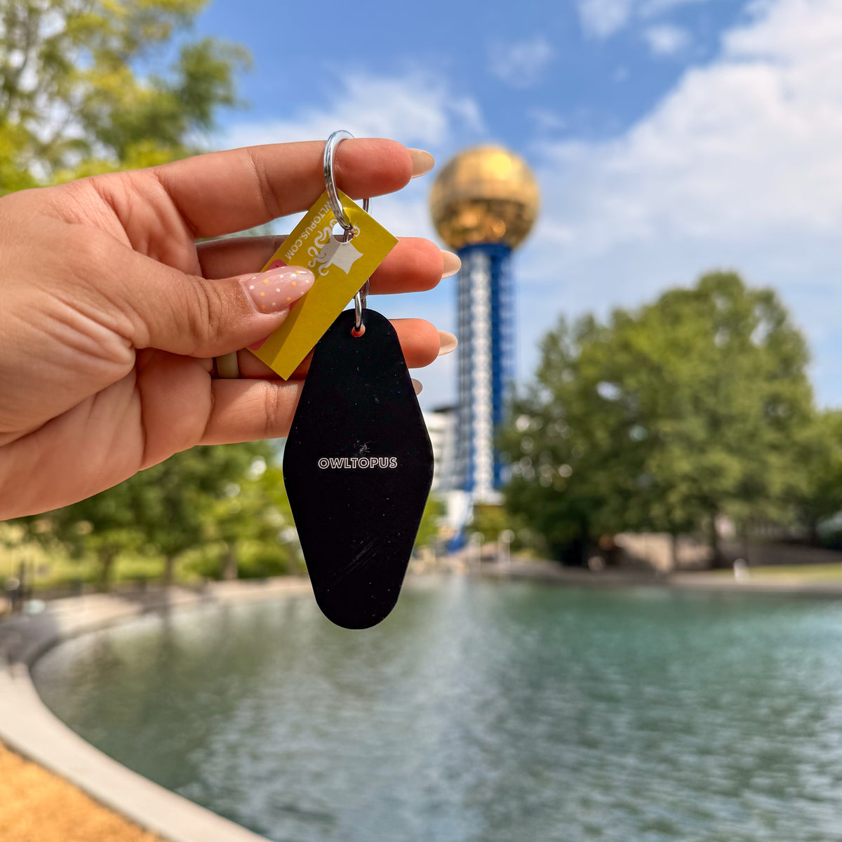 Sunsphere Hotel Keychain