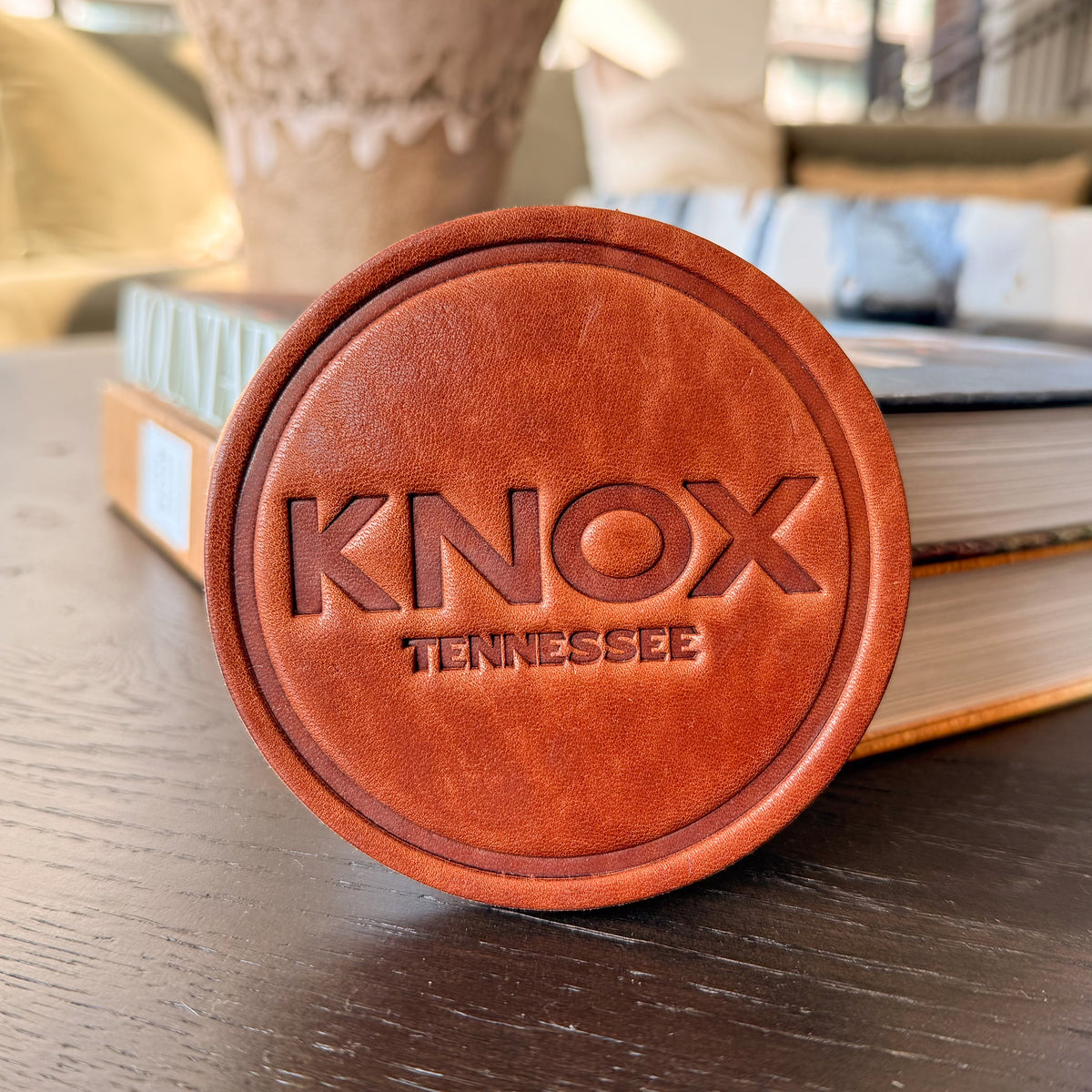 Sugarhouse Leather Coasters