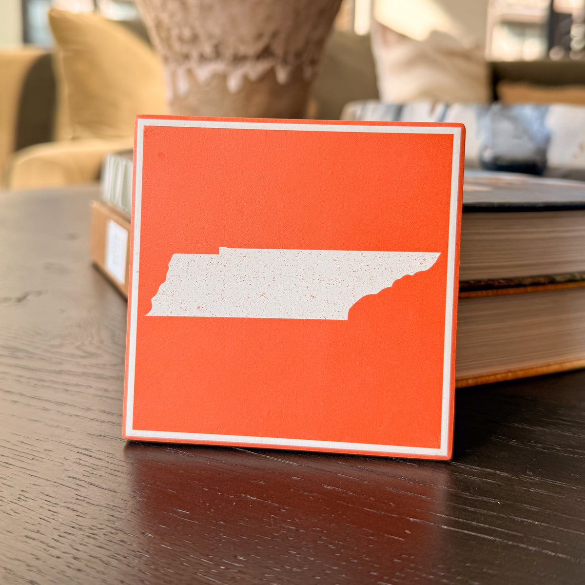 TN Ceramic Coaster