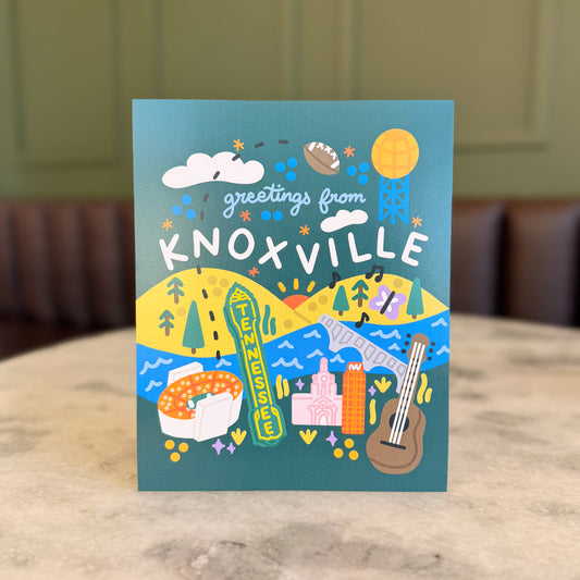 Greetings from Knoxville Print