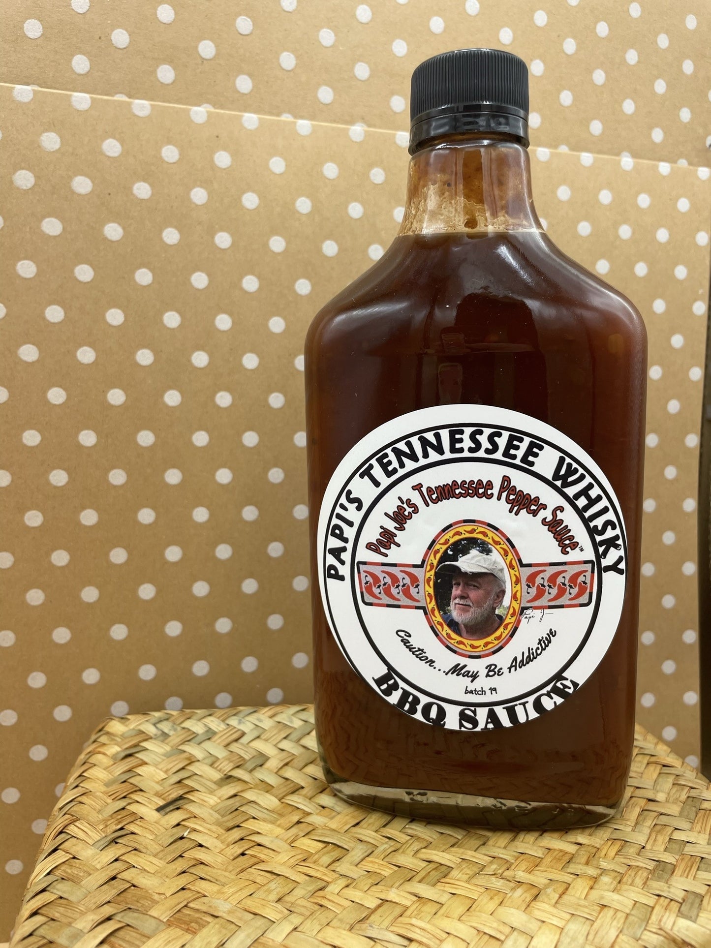 Papi’s Tennessee Whisky BBQ Sauce 12oz
