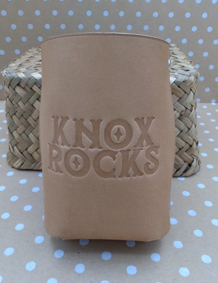 Honeymouth Leather Koozies