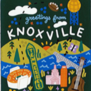 Knoxville Greetings Print by Paris Woodhull
