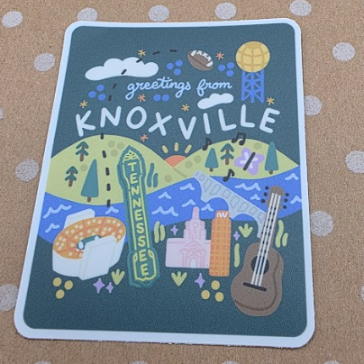 Knoxville Greetings Sticker by Paris Woodhull