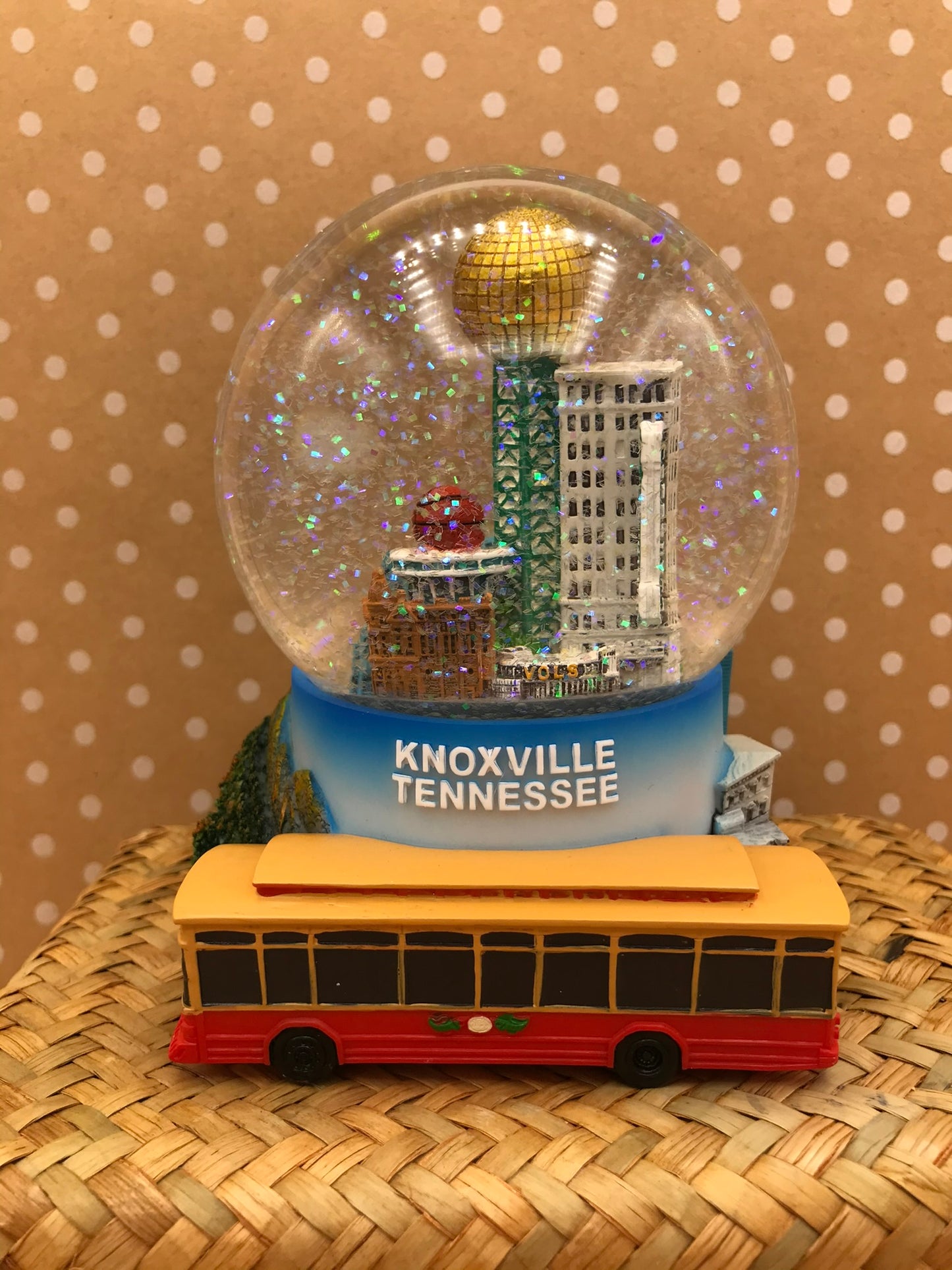 Visit Knoxville Snow Globe