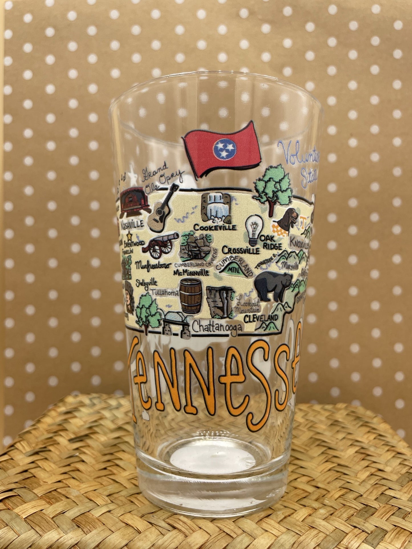 Tennessee Pint Glass